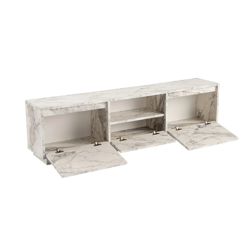 TV-Schrank Vanguard aus Holz, 160×29,5×42 cm - ZEN ZONE Furniture