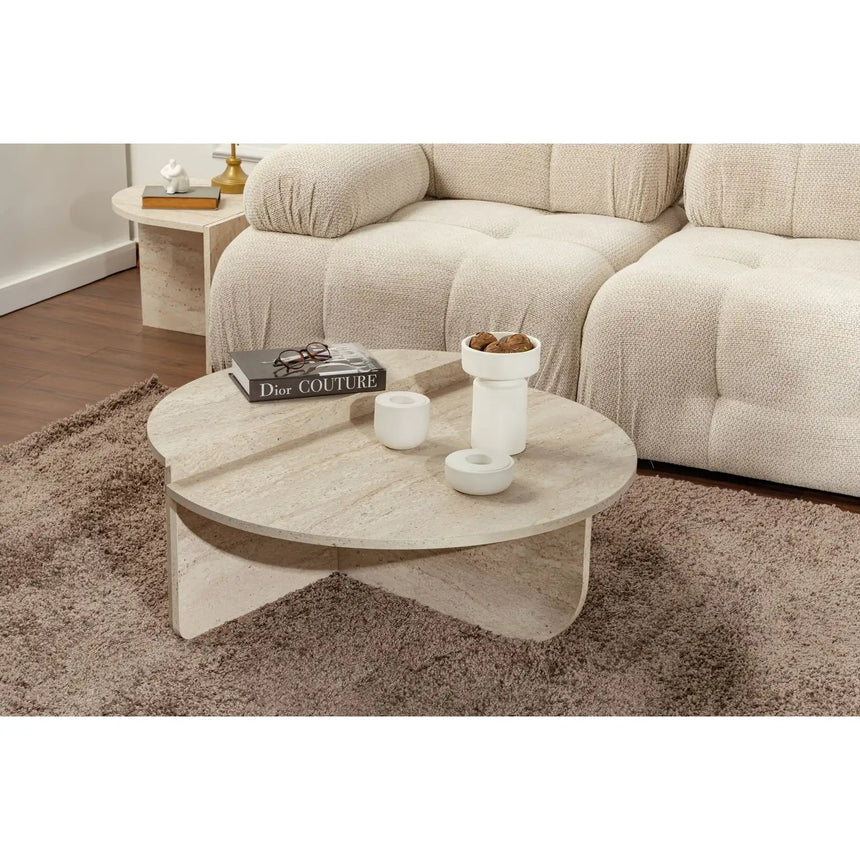 Couchtisch Orion aus Holz in verschiedenen Farben, 90x60x30 cm – Bild 4