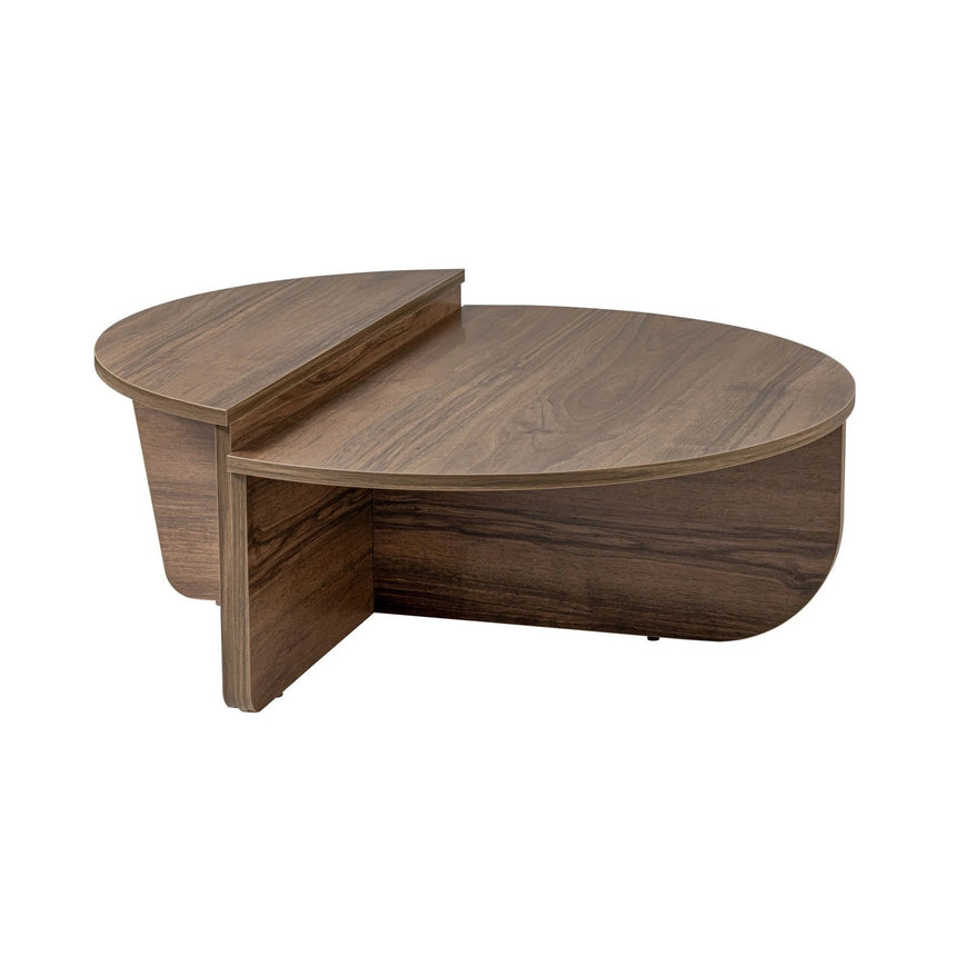 Couchtisch Orion aus Holz in Walnuss, 90x60x30 cm – Bild 6