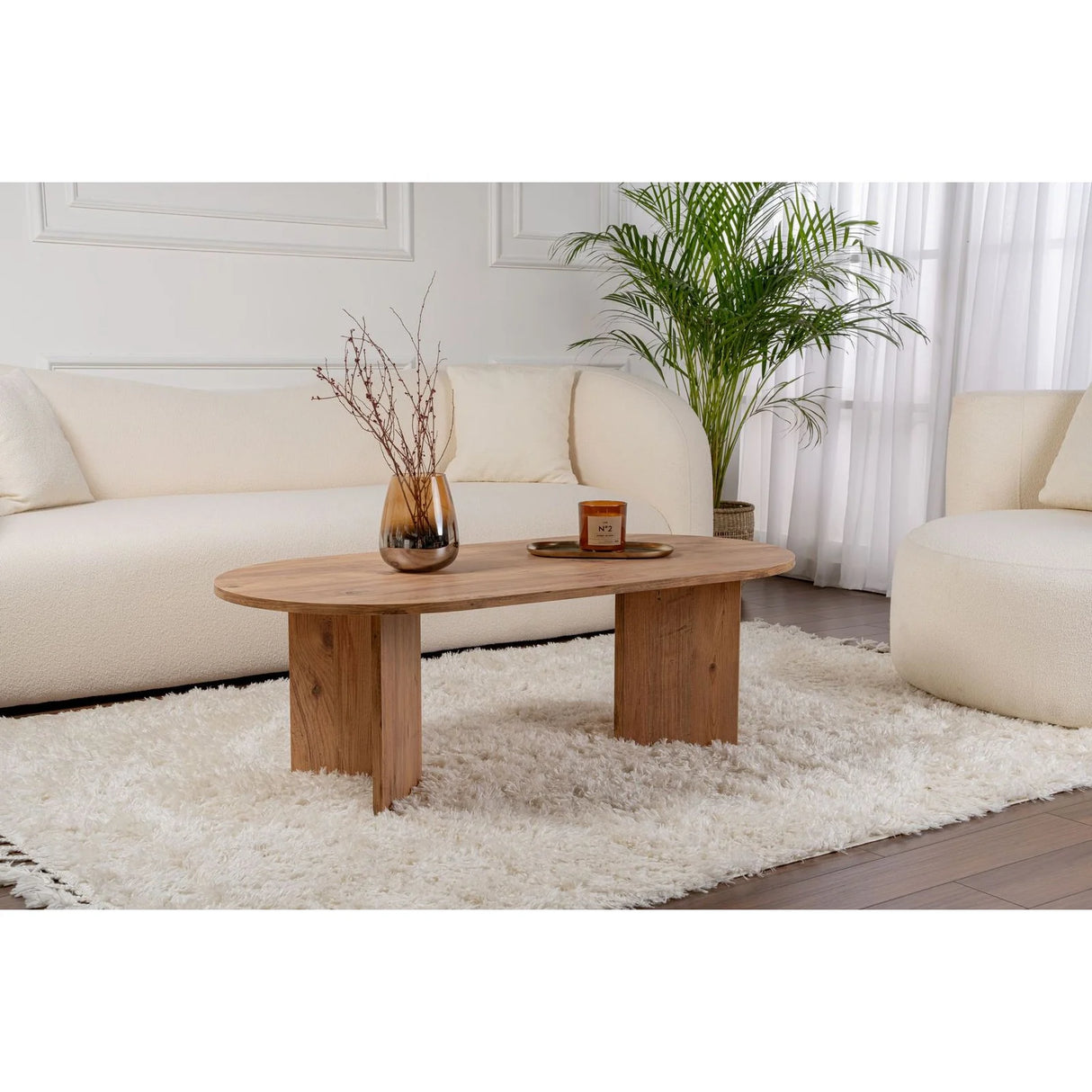 Couchtisch Sable aus Holz in Atlantic Pine, 119x60x40 cm – Bild 6
