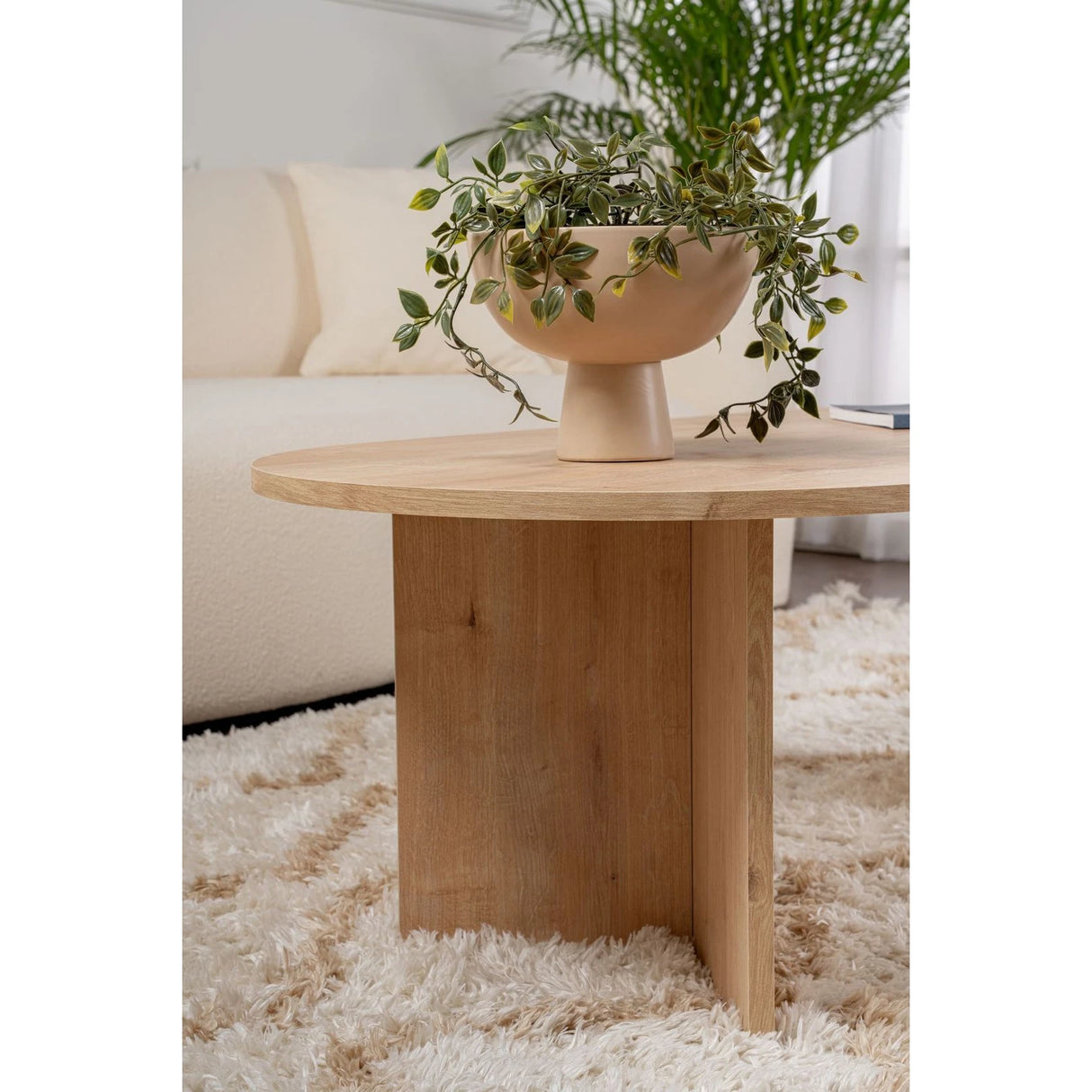 Couchtisch Sable aus Holz in Saphir Eiche, 119x60x40 cm – Bild 4