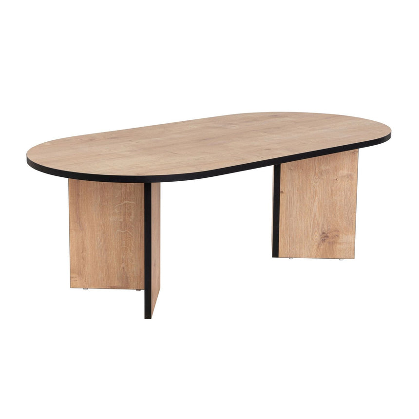 Couchtisch Sable aus Holz in Saphir Schwarz Eiche, 119x60x40 cm – Bild 7