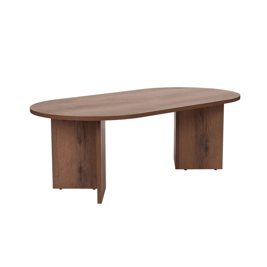Couchtisch Sable aus Holz in Walnuss, 119x60x40 cm – Bild 7