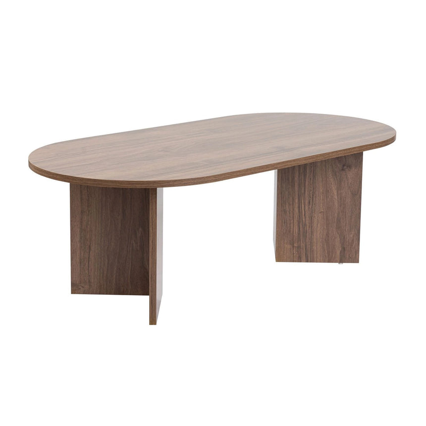 Couchtisch Sable aus Holz in Walnuss, 119x60x40 cm – Bild 8