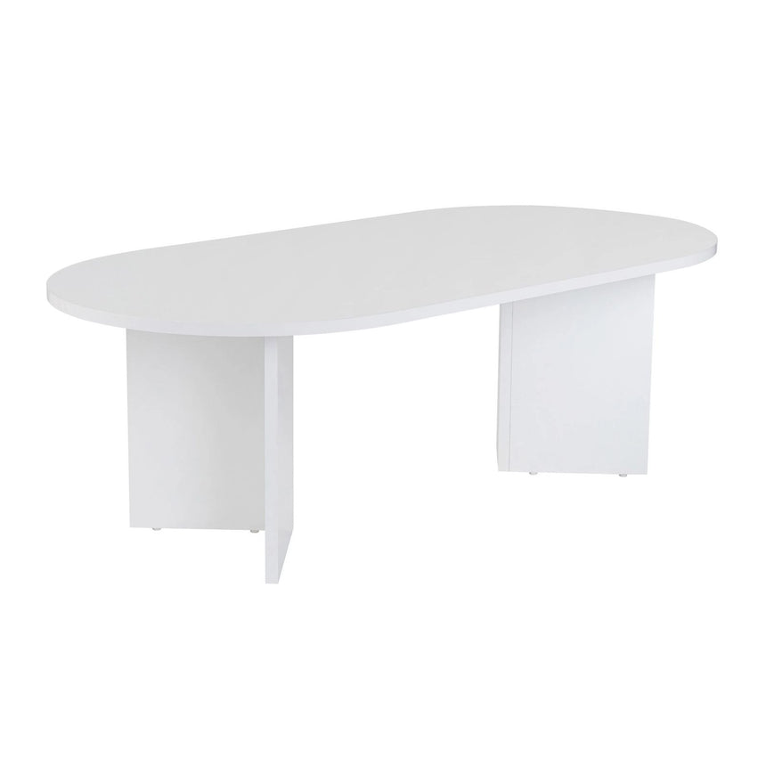Couchtisch Sable aus Holz in Weiß, 119x60x40 cm – Bild 7
