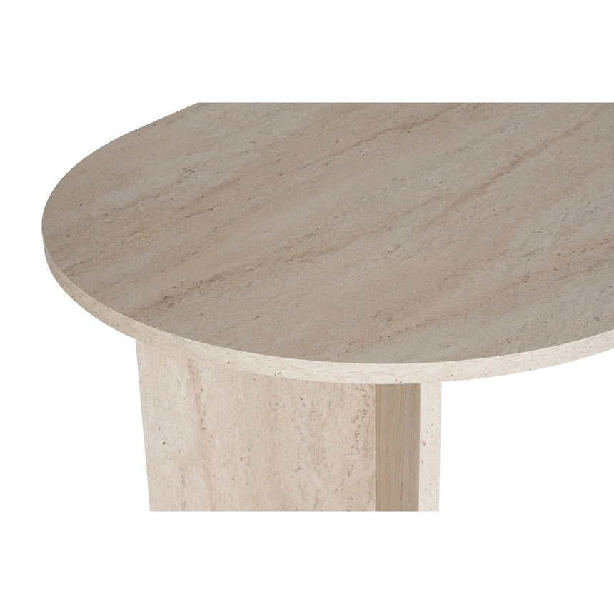 Sablin Esstisch aus Holz in Travertine, 75x180 cm – Bild 7