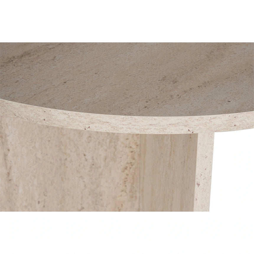 Sablin Esstisch aus Holz in Travertine, 75x180 cm – Bild 8