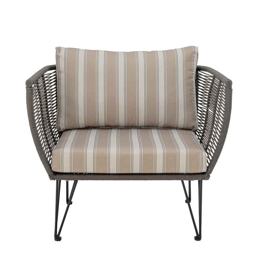 Mundo Loungesessel, Grün, Metall - ZEN ZONE Furniture
