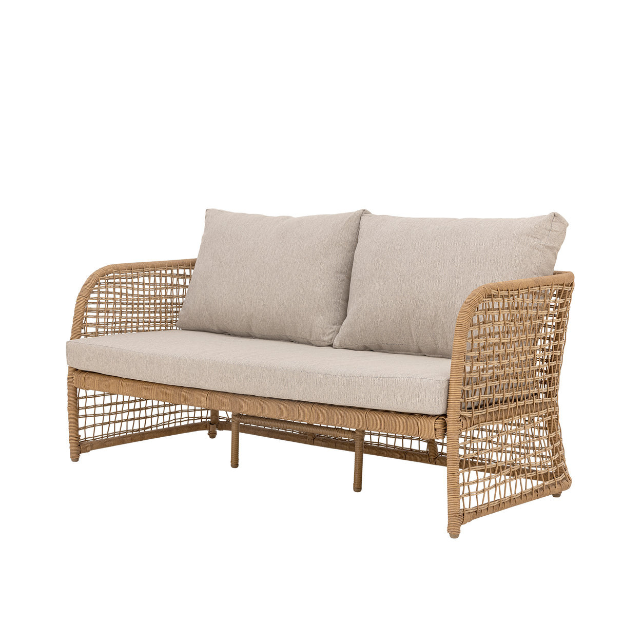 Penzano Sofa, Natur, Polyrattan - ZEN ZONE Furniture