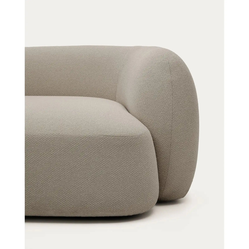 2-Sitzer-Modularsofa Martina mit Chenille und Chaiselongue links in Steinton 230 cm von Kave Home – Bild 7