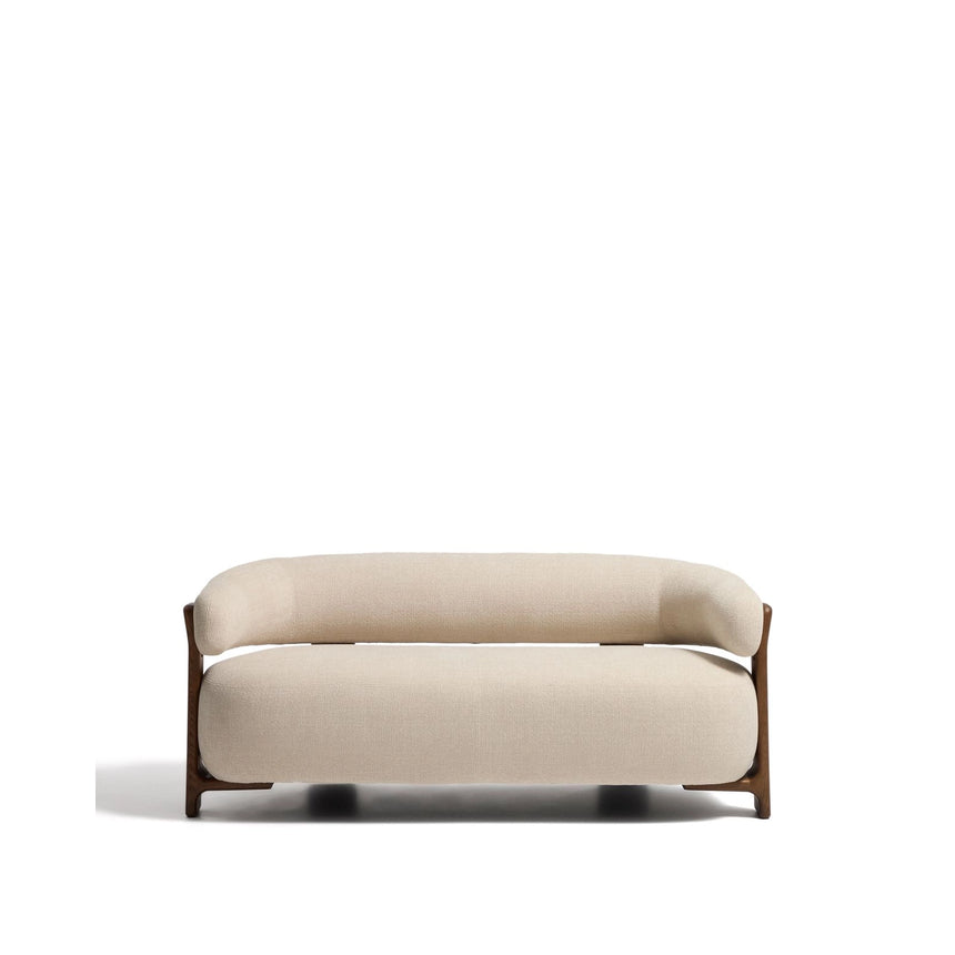 2-Sitzer-Sofa Granite mit Chenille und Beinen aus massivem Eschenholz in verschiedenen Finishes, 155 cm, FSC 100 % von Kave Home – Bild 1