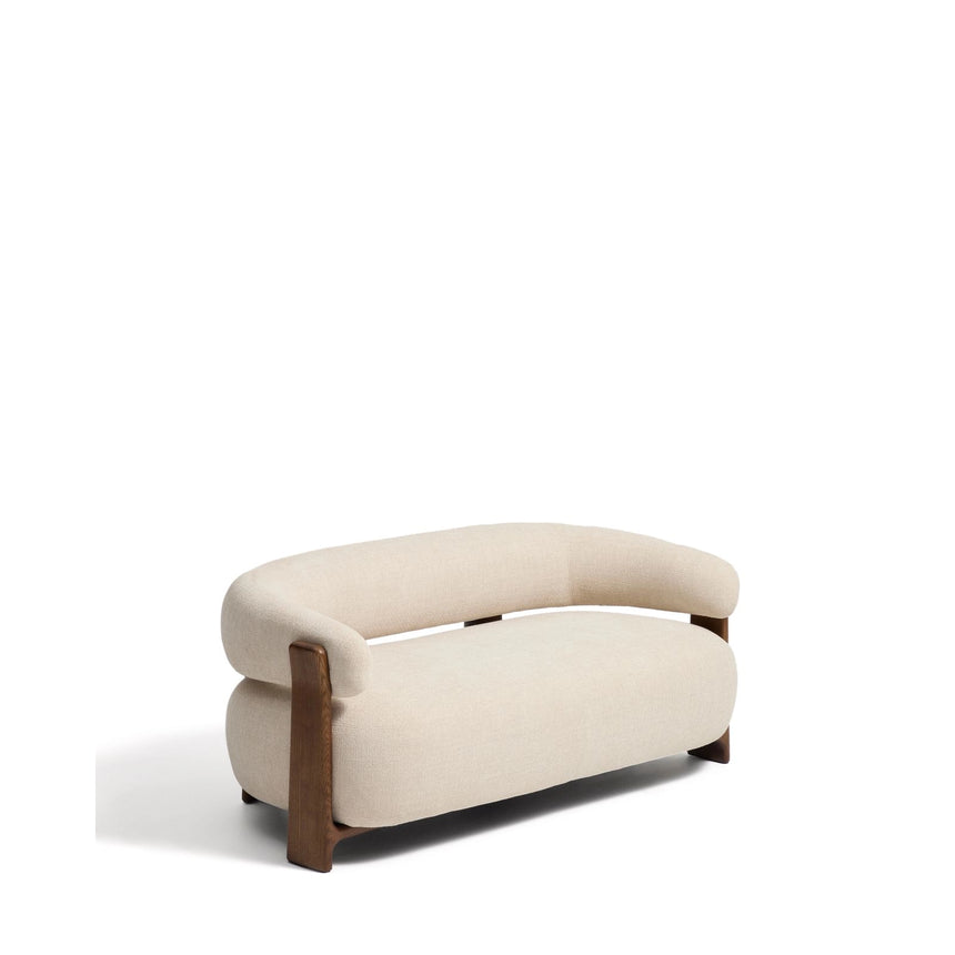 2-Sitzer-Sofa Granite mit Chenille und Beinen aus massivem Eschenholz in verschiedenen Finishes, 155 cm, FSC 100 % von Kave Home – Bild 2