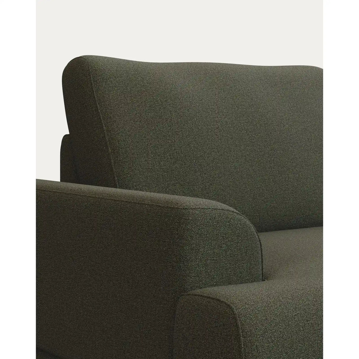2-Sitzer-Sofa Karin aus dunkelgrüner Chenille mit Beinen aus massivem Buchenholz 210 cm von Kave Home – Produktbild 7