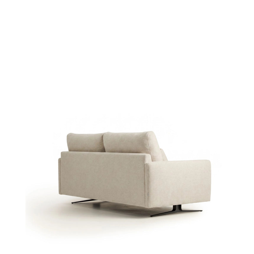 2-Sitzer-Sofa Veliro aus Samt oder Chenille mit schwarzen Stahlbeinen, 180 cm FSC Mix Credit von Kave Home – Bild 6