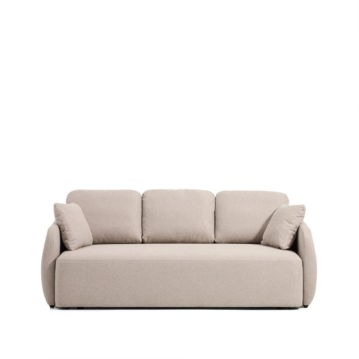 3-Sitzer-Bettsofa Laira in beiger Chenille, 218 cm, FSC Mix Credit von Kave Home – Produktbild 1