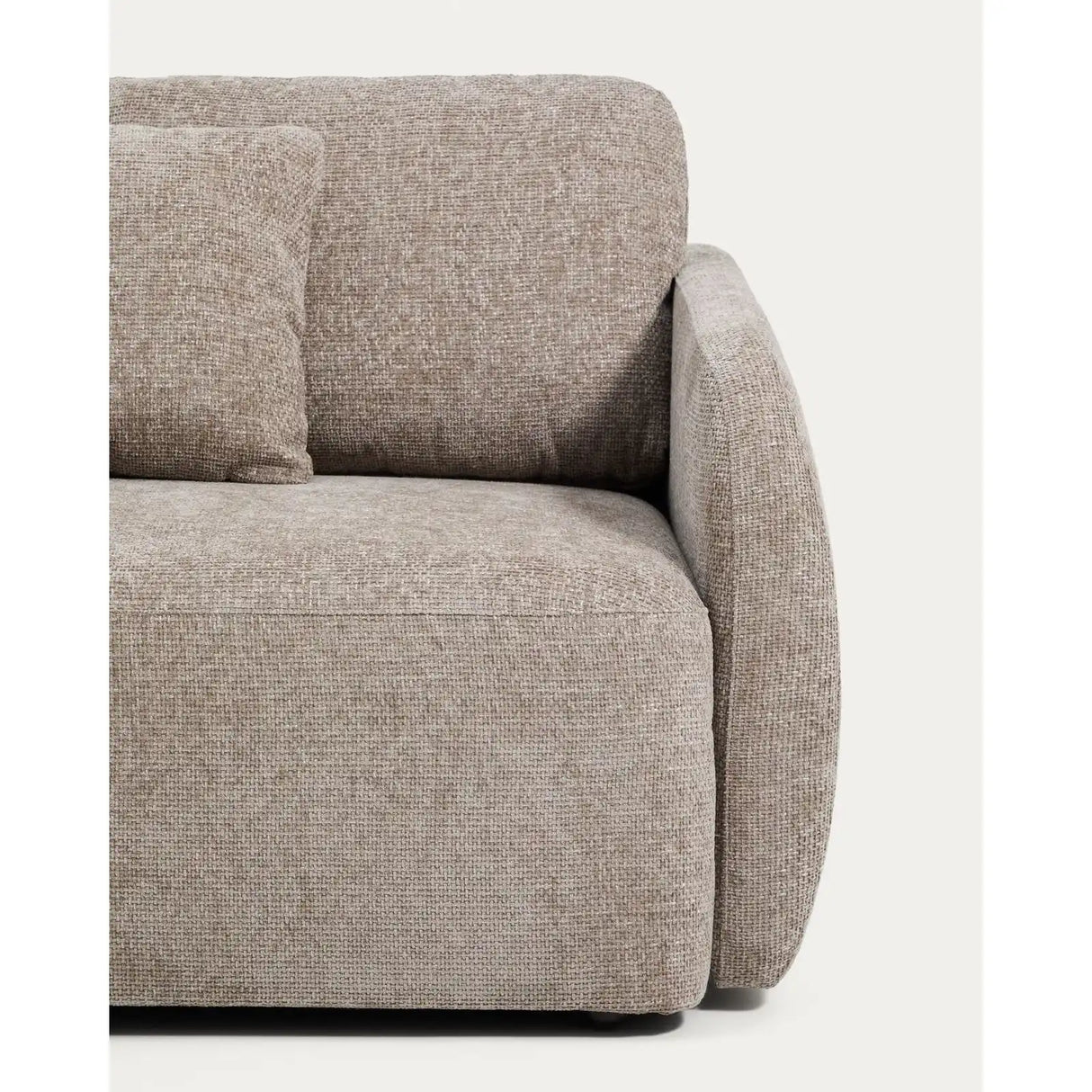 3-Sitzer-Bettsofa Laira in taupefarbener Chenille, 218 cm, FSC Mix Credit von Kave Home – Produktbild 9