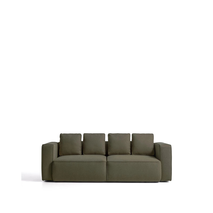3-Sitzer-Bettsofa Marela in Grün, 236 cm, FSC Mix Credit von Kave Home – Bild 1