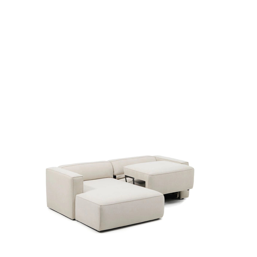 3-Sitzer Bettsofa Marela mit Chaiselongue links in beiger Chenille, 236 cm, FSC Mix Credit von Kave Home – Bild 10