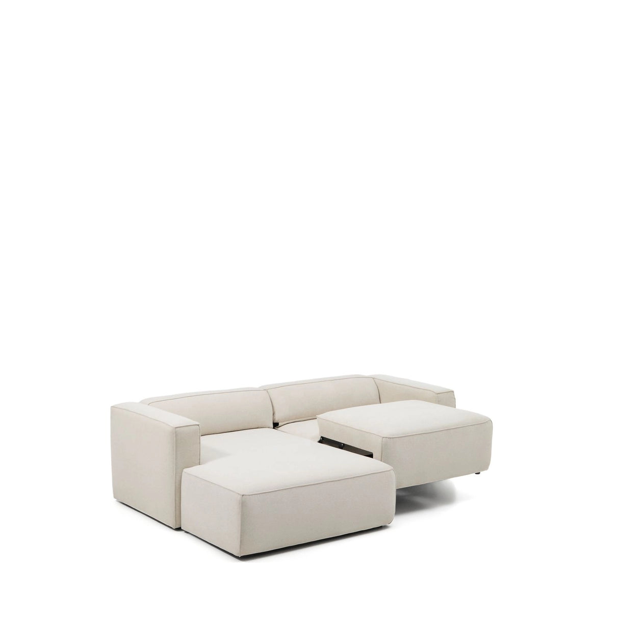 3-Sitzer Bettsofa Marela mit Chaiselongue links in beiger Chenille, 236 cm, FSC Mix Credit von Kave Home – Bild 11
