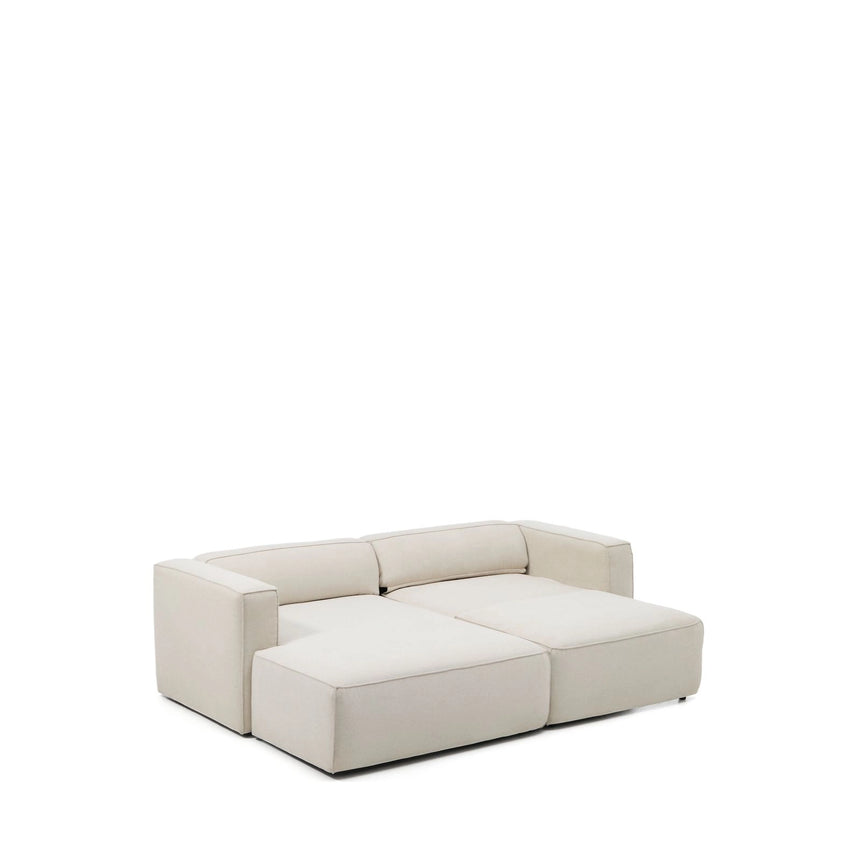 3-Sitzer Bettsofa Marela mit Chaiselongue links in beiger Chenille, 236 cm, FSC Mix Credit von Kave Home – Bild 12