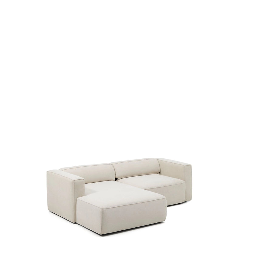 3-Sitzer Bettsofa Marela mit Chaiselongue links in beiger Chenille, 236 cm, FSC Mix Credit von Kave Home – Bild 13