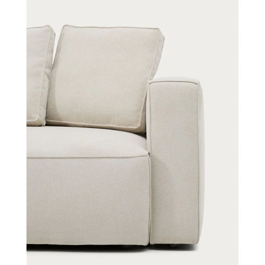 3-Sitzer Bettsofa Marela mit Chaiselongue links in beiger Chenille, 236 cm, FSC Mix Credit von Kave Home – Bild 14