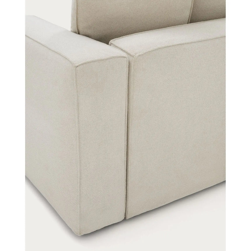 3-Sitzer Bettsofa Marela mit Chaiselongue links in beiger Chenille, 236 cm, FSC Mix Credit von Kave Home – Bild 16