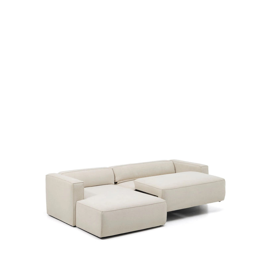 3-Sitzer Bettsofa Marela mit Chaiselongue links in beiger Chenille, 276 cm, FSC Mix Credit von Kave Home – Bild 10