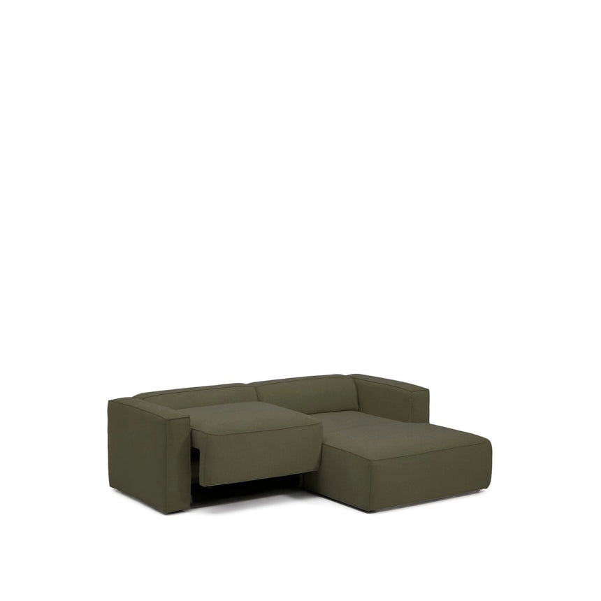 3-Sitzer-Bettsofa Marela mit Chaiselongue rechts in Grün, 236 cm, FSC Mix Credit von Kave Home – Bild 5