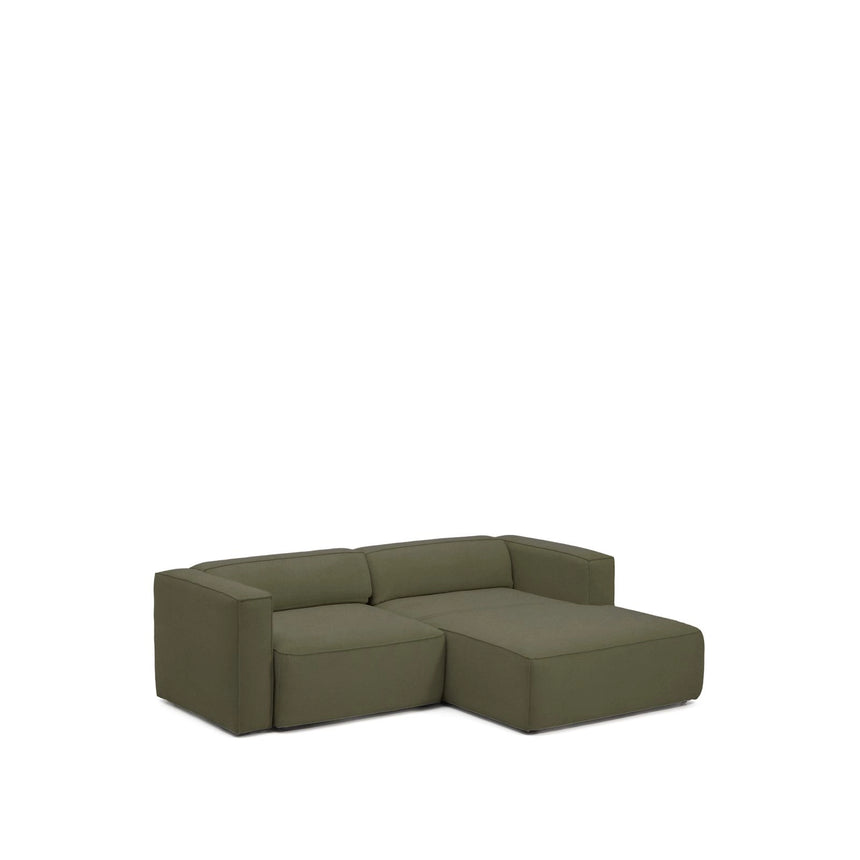 3-Sitzer-Bettsofa Marela mit Chaiselongue rechts in Grün, 236 cm, FSC Mix Credit von Kave Home – Bild 9