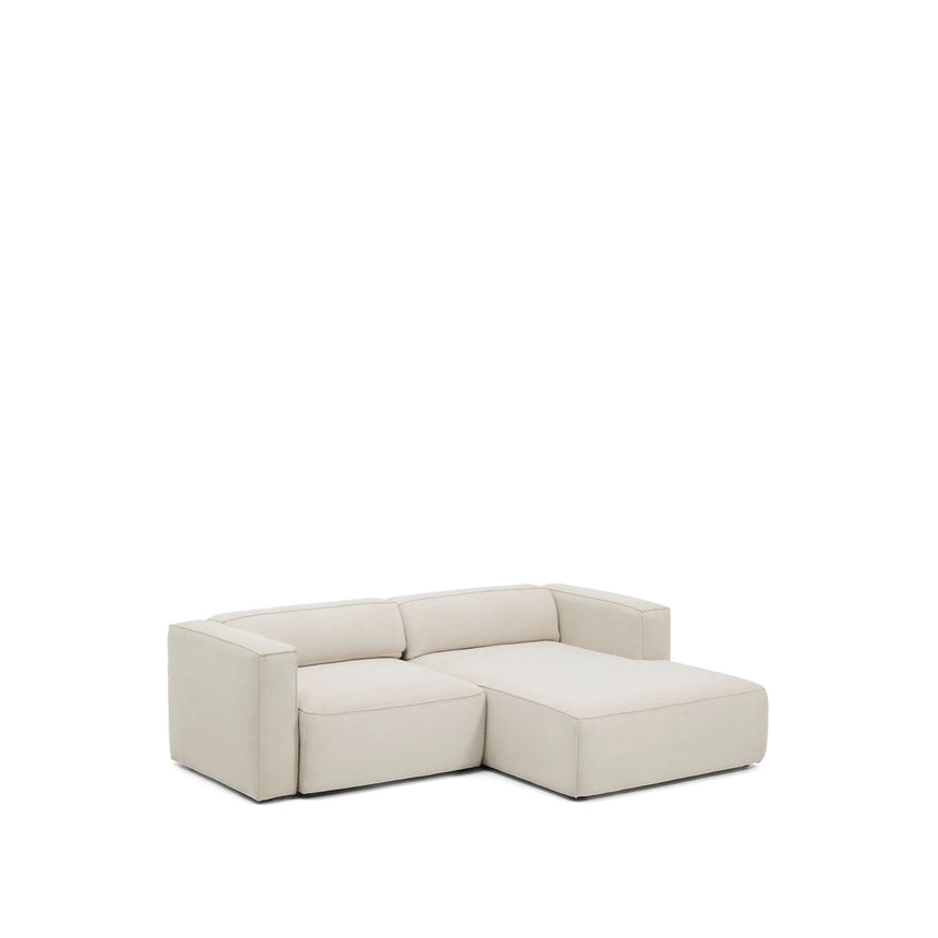 3-Sitzer Bettsofa Marela mit Chaiselongue rechts in beiger Chenille, 236 cm, FSC Mix Credit von Kave Home – Bild 12