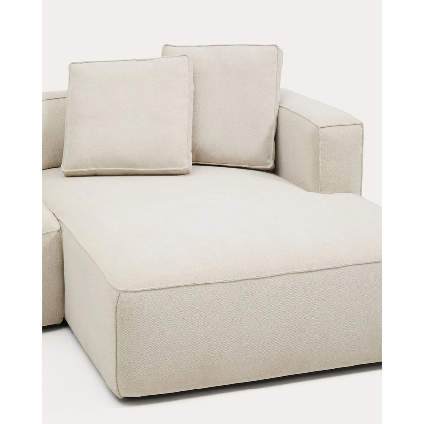 3-Sitzer Bettsofa Marela mit Chaiselongue rechts in beiger Chenille, 236 cm, FSC Mix Credit von Kave Home – Bild 14