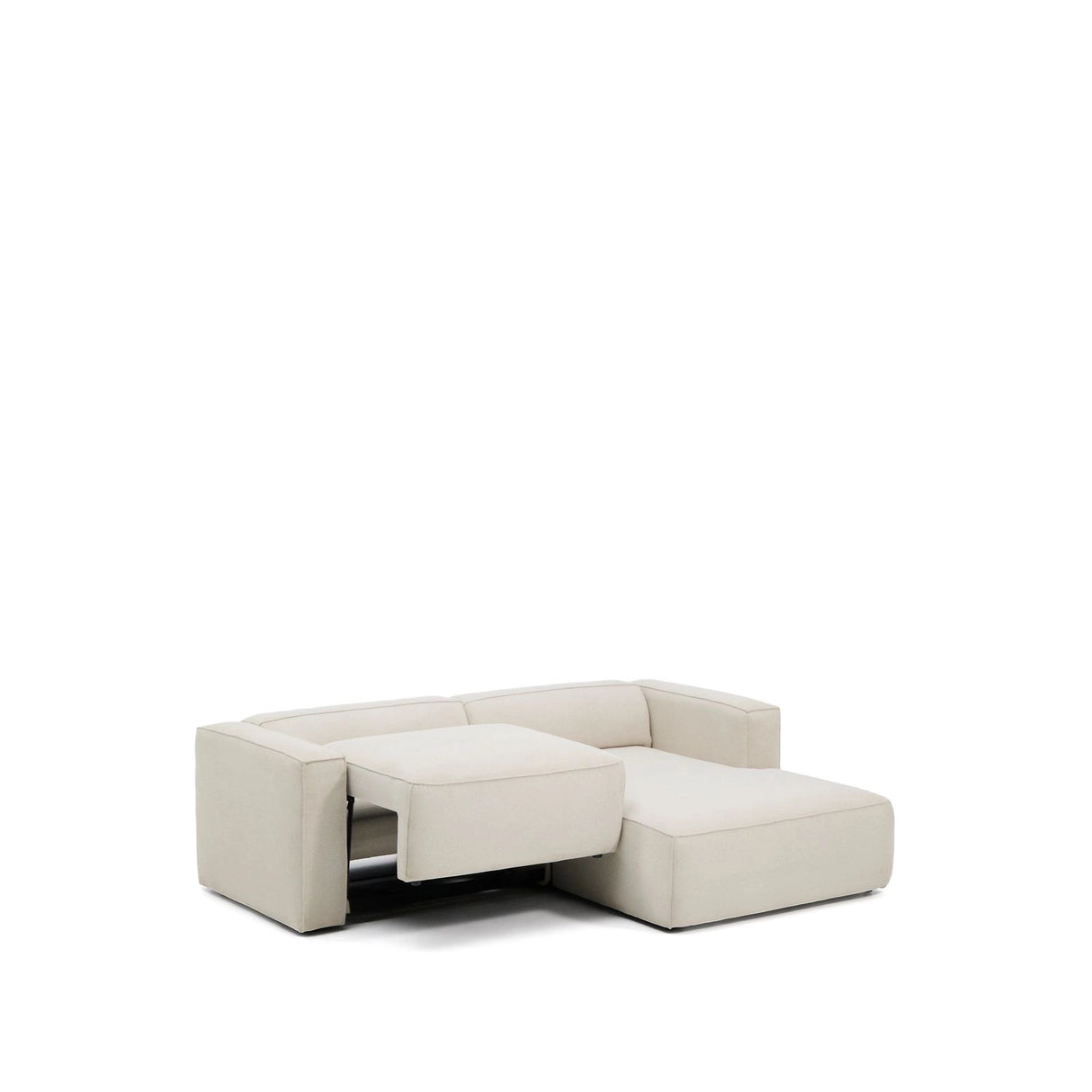 3-Sitzer Bettsofa Marela mit Chaiselongue rechts in beiger Chenille, 236 cm, FSC Mix Credit von Kave Home – Bild 9