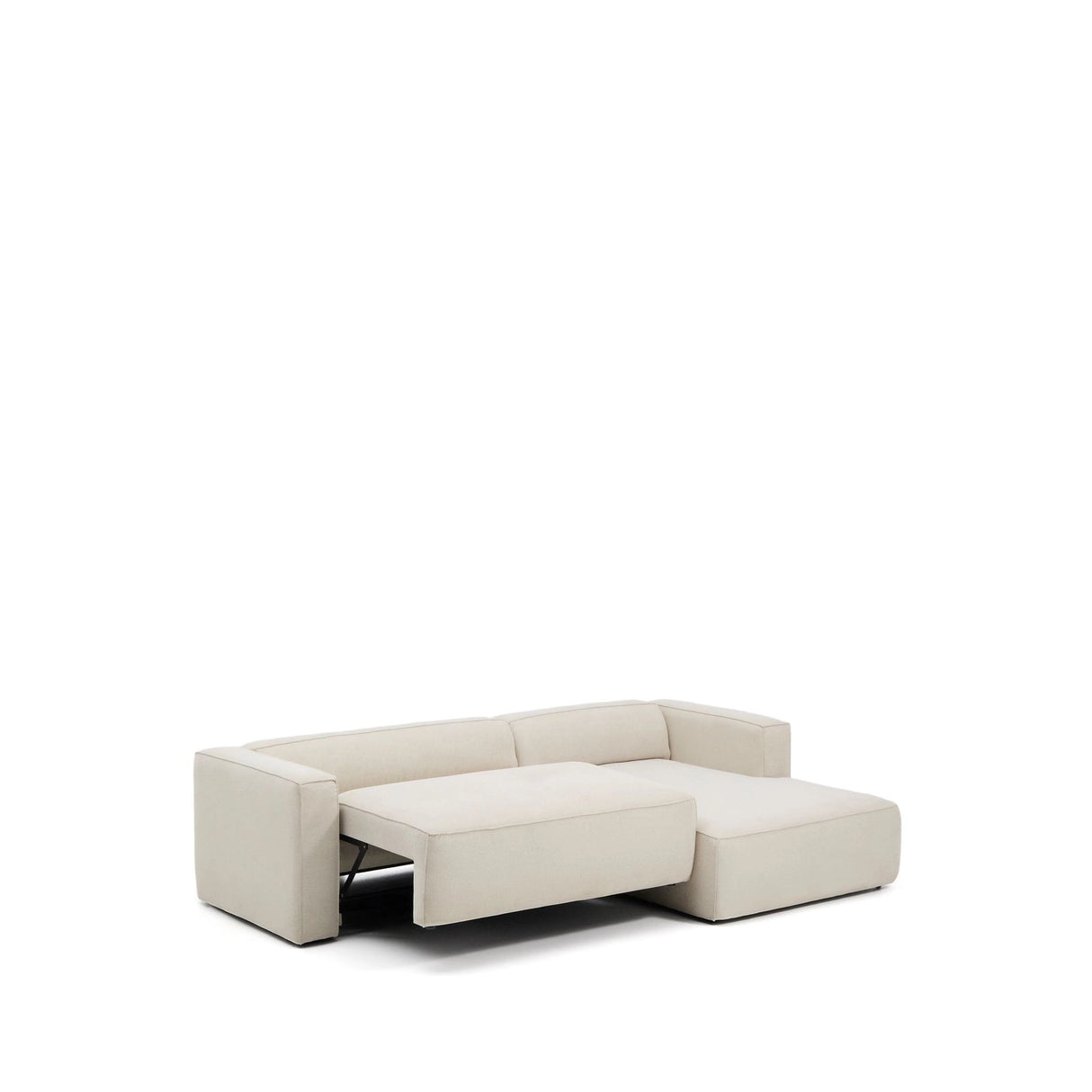 3-Sitzer Bettsofa Marela mit Chaiselongue rechts in beiger Chenille, 276 cm, FSC Mix Credit von Kave Home – Bild 10