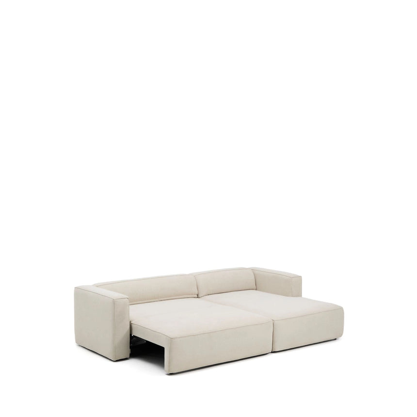 3-Sitzer Bettsofa Marela mit Chaiselongue rechts in beiger Chenille, 276 cm, FSC Mix Credit von Kave Home – Bild 11