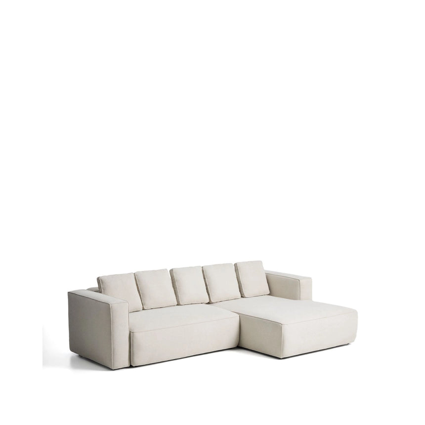 3-Sitzer Bettsofa Marela mit Chaiselongue rechts in beiger Chenille, 276 cm, FSC Mix Credit von Kave Home – Bild 6