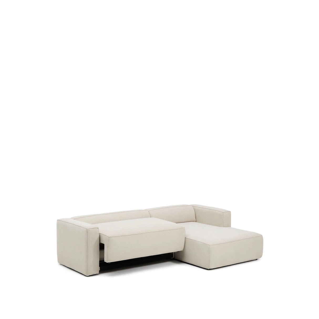 3-Sitzer Bettsofa Marela mit Chaiselongue rechts in beiger Chenille, 276 cm, FSC Mix Credit von Kave Home – Bild 8