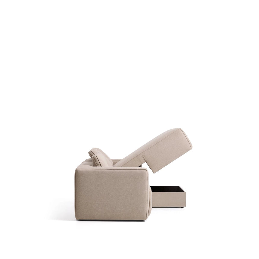3-Sitzer-Bettsofa Marela mit aufklappbarer Chaiselongue rechts, 236 cm, FSC Mix Credit von Kave Home – Bild 11