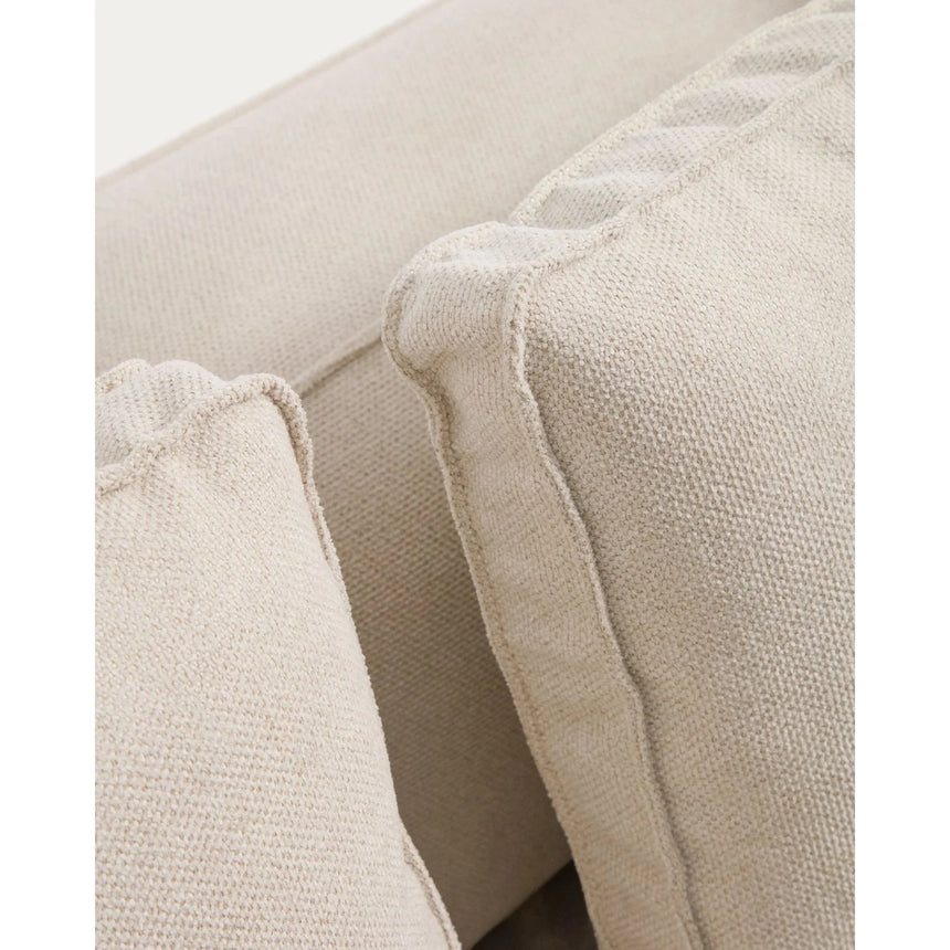 3-Sitzer-Bettsofa Marela mit aufklappbarer Chaiselongue rechts in Ecru, 236 cm, FSC Mix Credit von Kave Home – Bild 14
