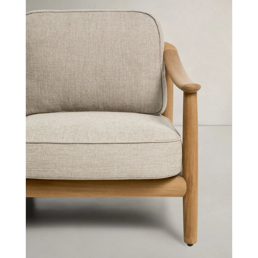 3-Sitzer Outdoor-Sofa Elunda aus massivem Teakholz, FSC 100 %, 215 cm von Kave Home – Bild 4