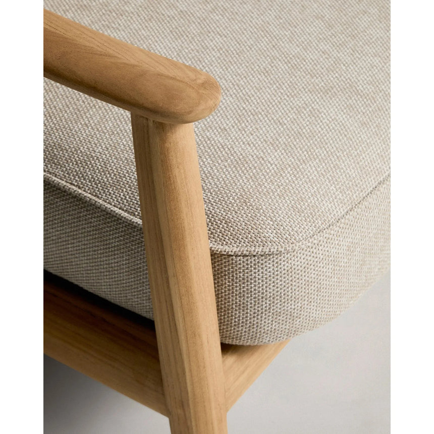3-Sitzer Outdoor-Sofa Elunda aus massivem Teakholz, FSC 100 %, 215 cm von Kave Home – Bild 6