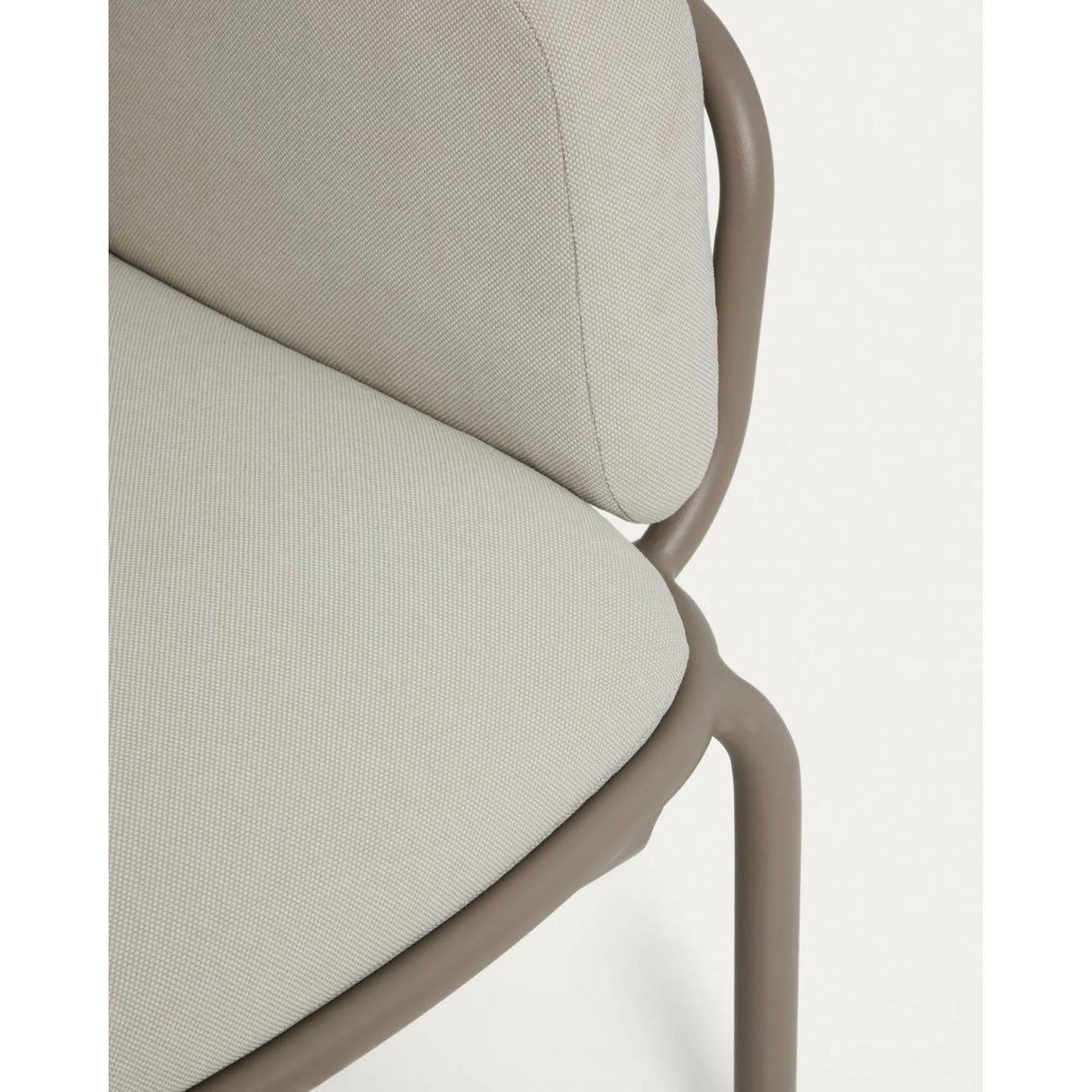 3-Sitzer-Outdoor-Sofa Joncols aus Aluminium mit taupefarbener Lackierung, 224 cm von Kave Home – Bild 9