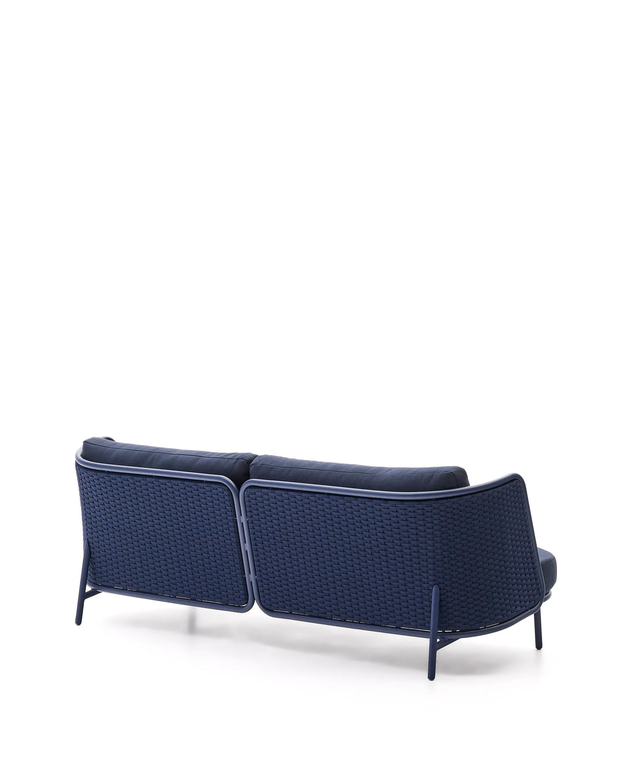 3-Sitzer Outdoor-Sofa Sedalis aus Aluminium und blauem Seil 210 cm von Kave Home – Produktbild 12