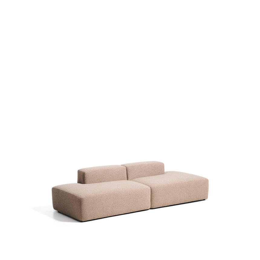 3-Sitzer-Sofa Blok in brauner Chenille, 290 cm, FSC Mix Credit von Kave Home – Bild 5