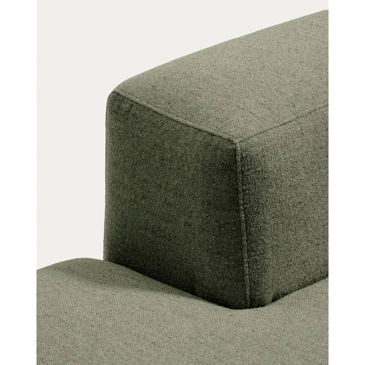 3-Sitzer-Sofa Blok in moosgrüner Chenille, 290 cm, FSC Mix Credit von Kave Home – Bild 6
