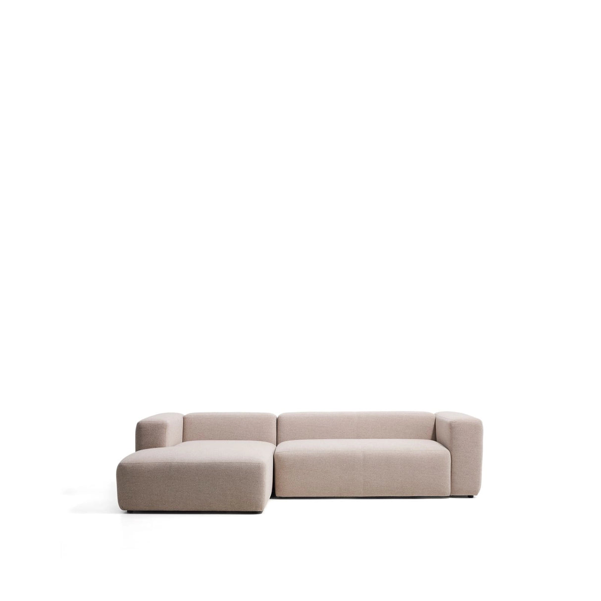 3-Sitzer-Sofa Blok mit Chaiselongue links in beiger Chenille, 300 cm, FSC Mix Credit von Kave Home – Bild 1