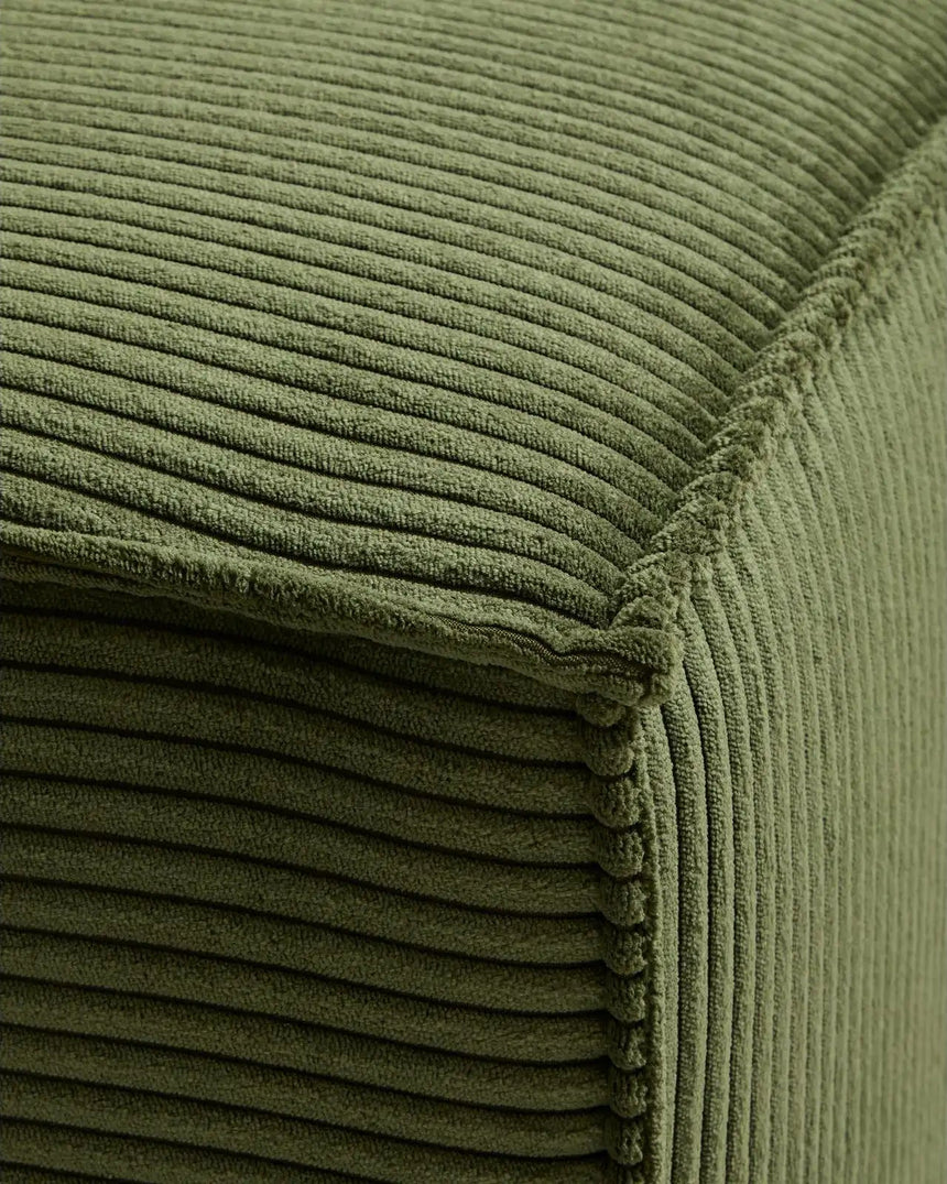 3-Sitzer-Sofa Blok mit Randmodul rechts in Cord oder Chenille, 325 cm, FSC Mix Credit von Kave Home – Bild 4