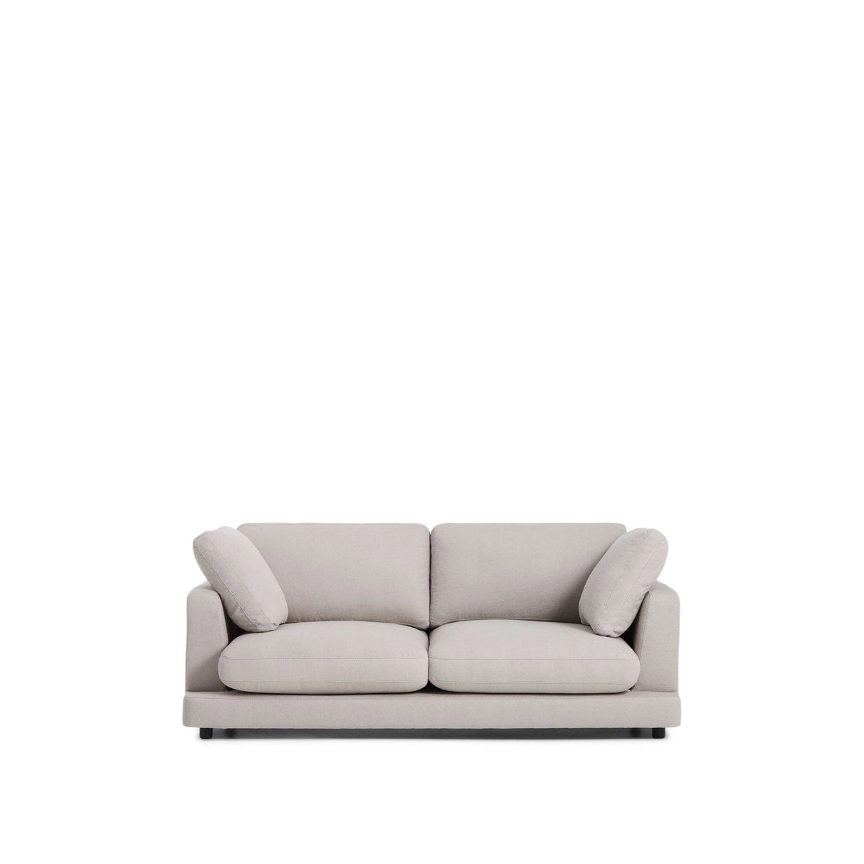 3-Sitzer-Sofa Gala aus grauem Micro-Bouclé FSC Mix Credit 210 cm von Kave Home – Produktbild 1