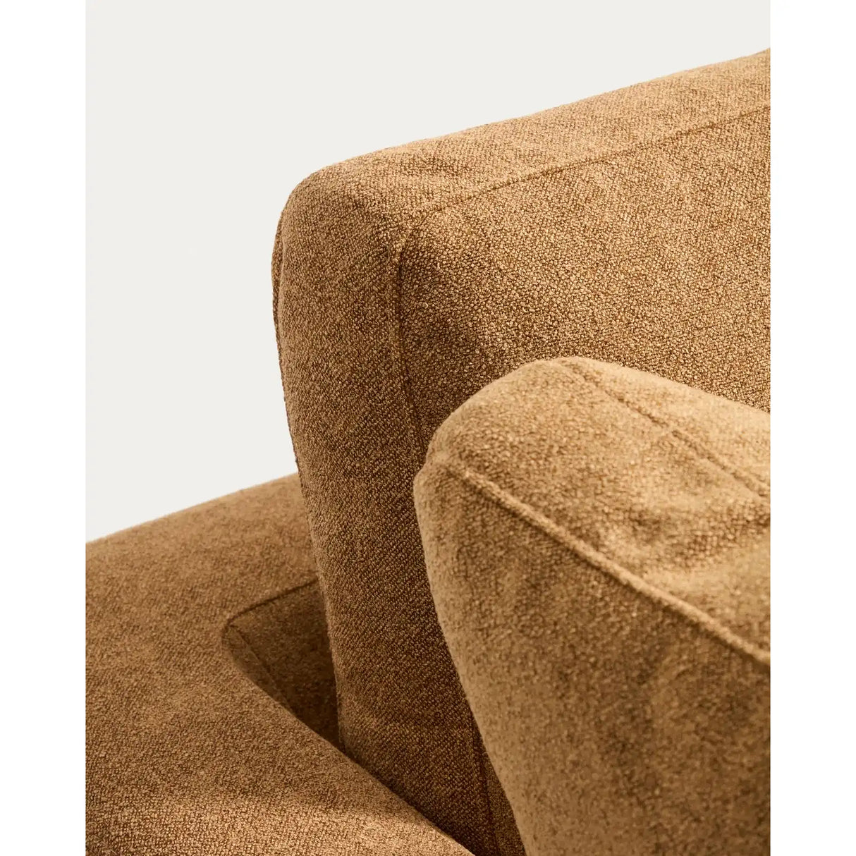 3-Sitzer-Sofa Gala aus senfgelbem Microbouclé, FSC Mix Credit, 210 cm von Kave Home – Bild 7