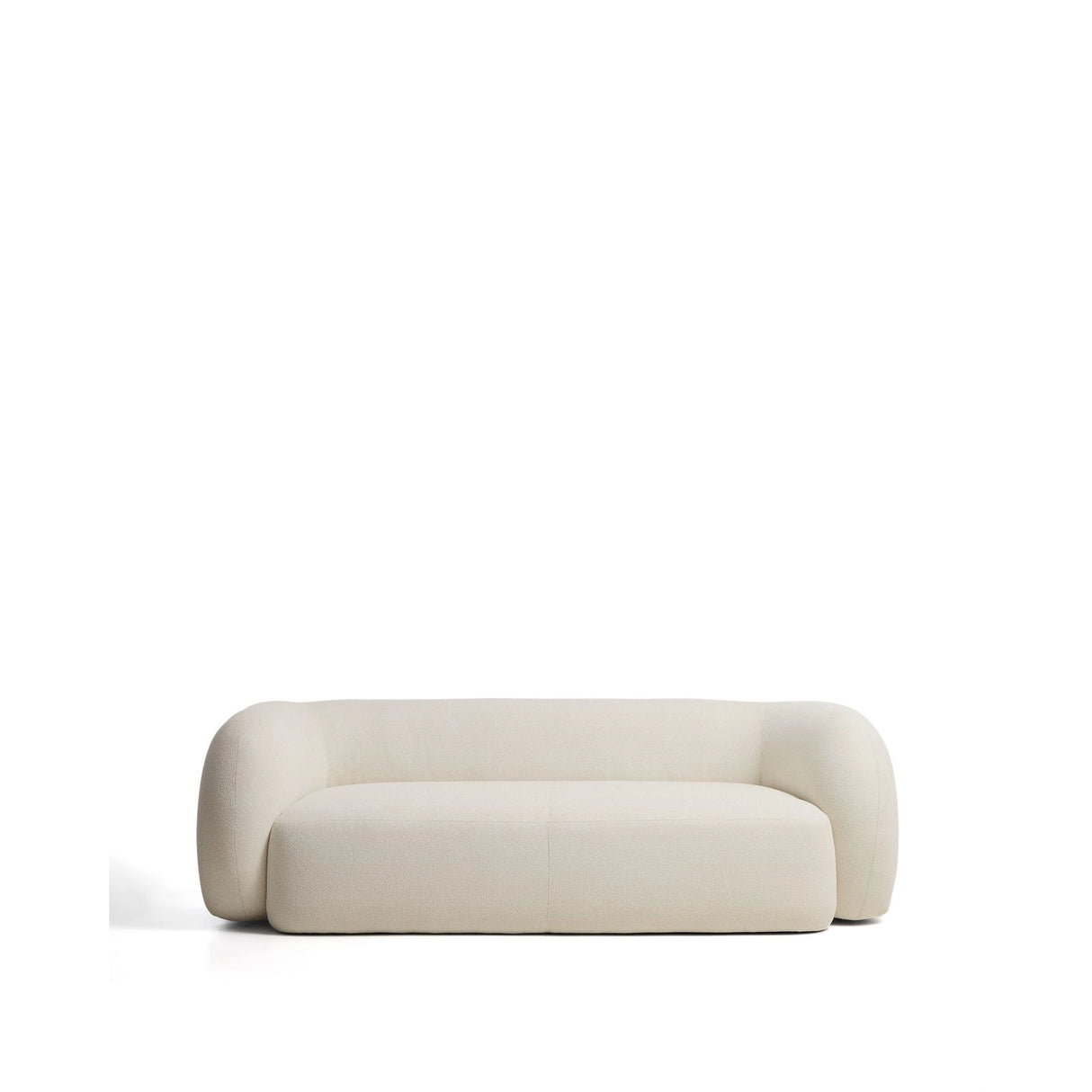 3-Sitzer-Sofa Martina aus Chenille in Ecru 246 cm FSC Mix Credit von Kave Home – Bild 1